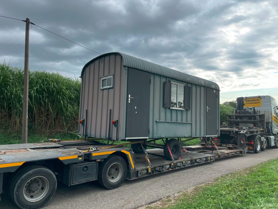 Bauwagen Spielplatz Natur Spielen